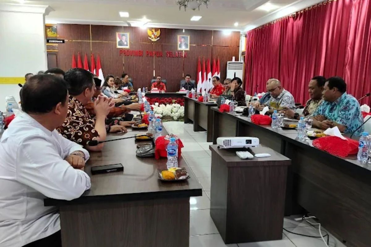 DPD RI Dukung Papua Selatan, Gubernur Apolo Tekankan Pentingnya Dana Otonomi Khusus