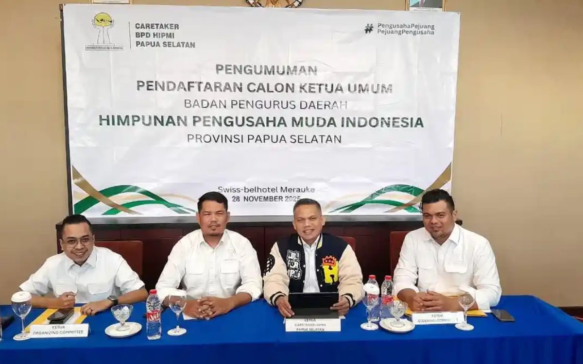 Menuju Kepengurusan Baru, HIPMI Papua Selatan Tetapkan Jadwal Musda dan Tahapan Pendaftaran