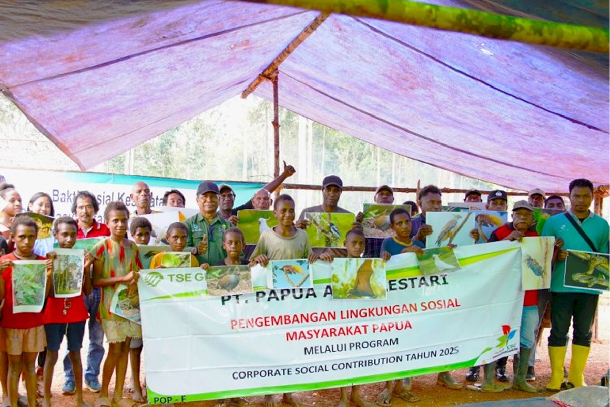 PT. Papua Agro Lestari Tanam Bibit Pohon Buah, Wujud Nyata Komitmen Lingkungan