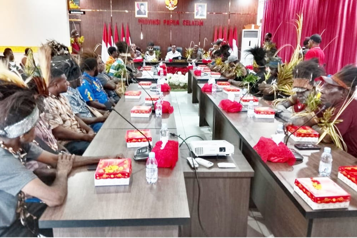 Usai Aksi CPNS, Masyarakat Adat Serukan Kedamaian dan Persatuan di Papua Selatan