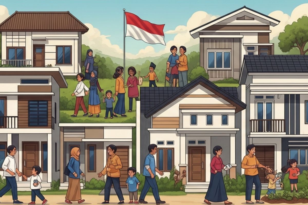 Pemerintah Targetkan 3 Juta Rumah, Serap 20 Juta Tenaga Kerja dan Dorong Ekonomi Nasional