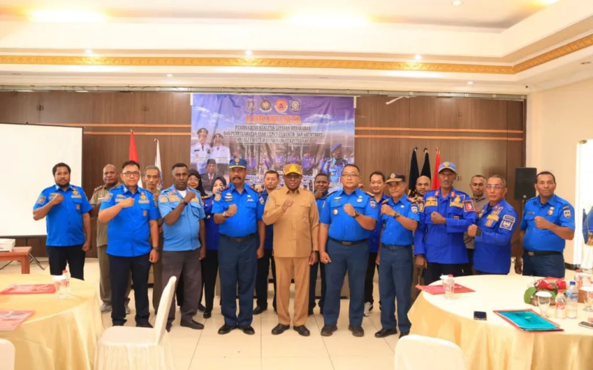 DKP2B dan Satpol-PP Papua Selatan Tingkatkan Layanan Kebakaran dan Penyelamatan Lewat Lokakarya Khusus