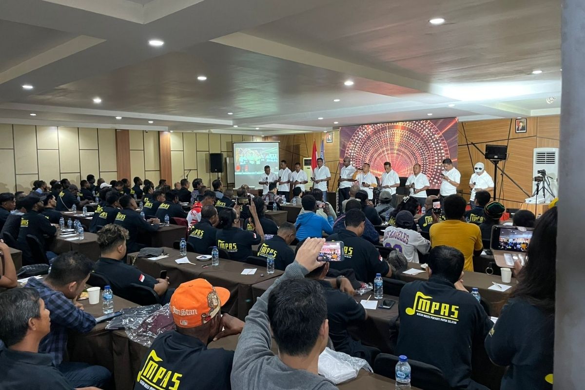 Musda Ikatan Musisi dan Penyanyi Papua Selatan Digelar, Polres Merauke Turun Amankan