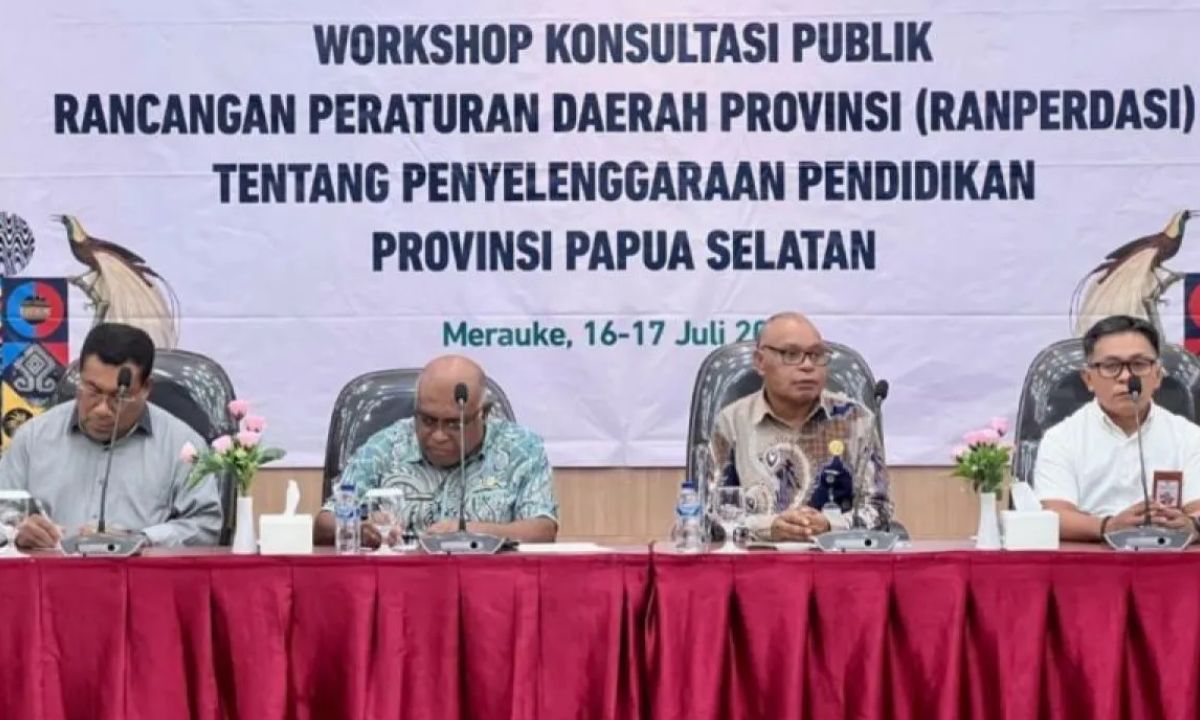 Pemprov Papua Selatan Susun Raperdasi Pendidikan demi Pemerataan Mutu dan Akses OAP