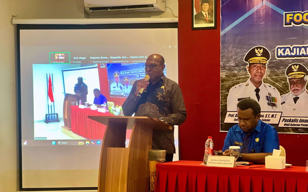 FGD Kajian Geologi: Sekda Ajak Publik Terlibat dalam Masa Depan Lingkungan Papua Selatan