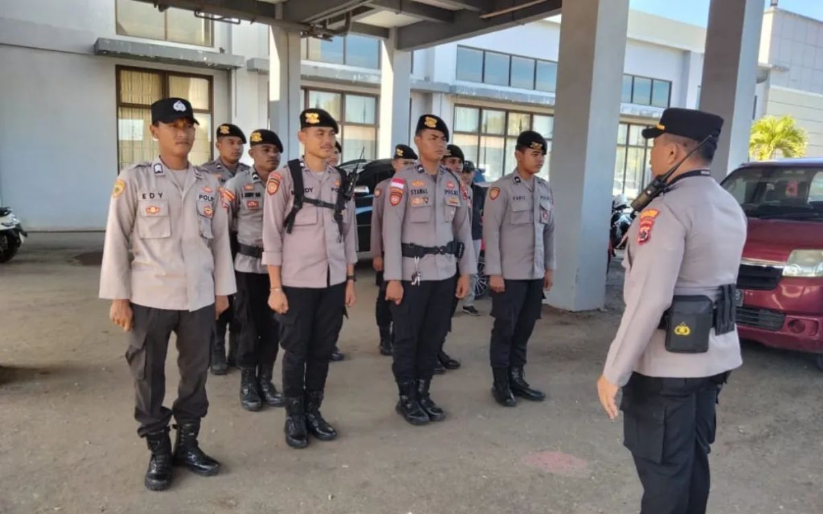 Polres Merauke Turunkan 24 Personel Amankan Pelantikan Sekda Papua Selatan
