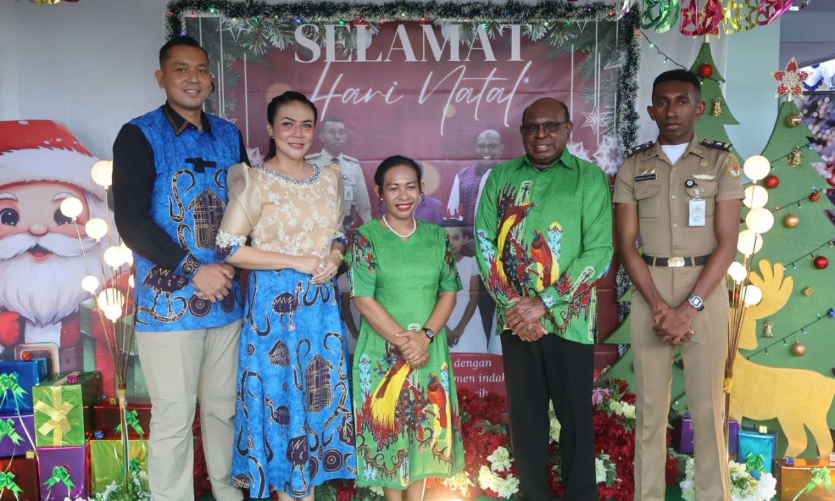 Momentum Natal 2025, Kapolres Merauke Bangun Silaturahmi dengan Pimpinan Daerah Papua Selatan