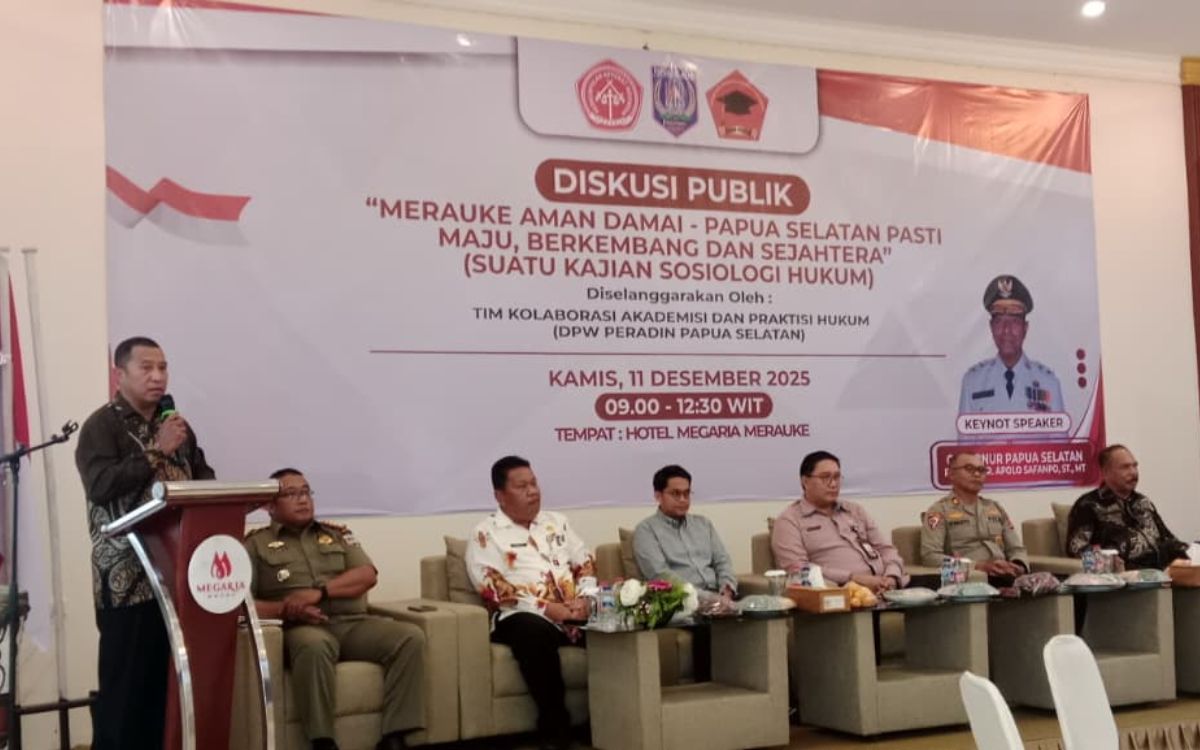 Diskusi Publik di Merauke Tegaskan Keamanan sebagai Kunci Masa Depan Papua Selatan