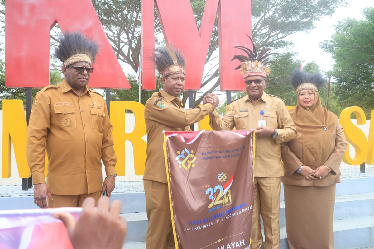Harganas ke-32 Digelar di PLBN Sota Papua Selatan, Ada Pasar Murah hingga Layanan Kesehatan Gratis