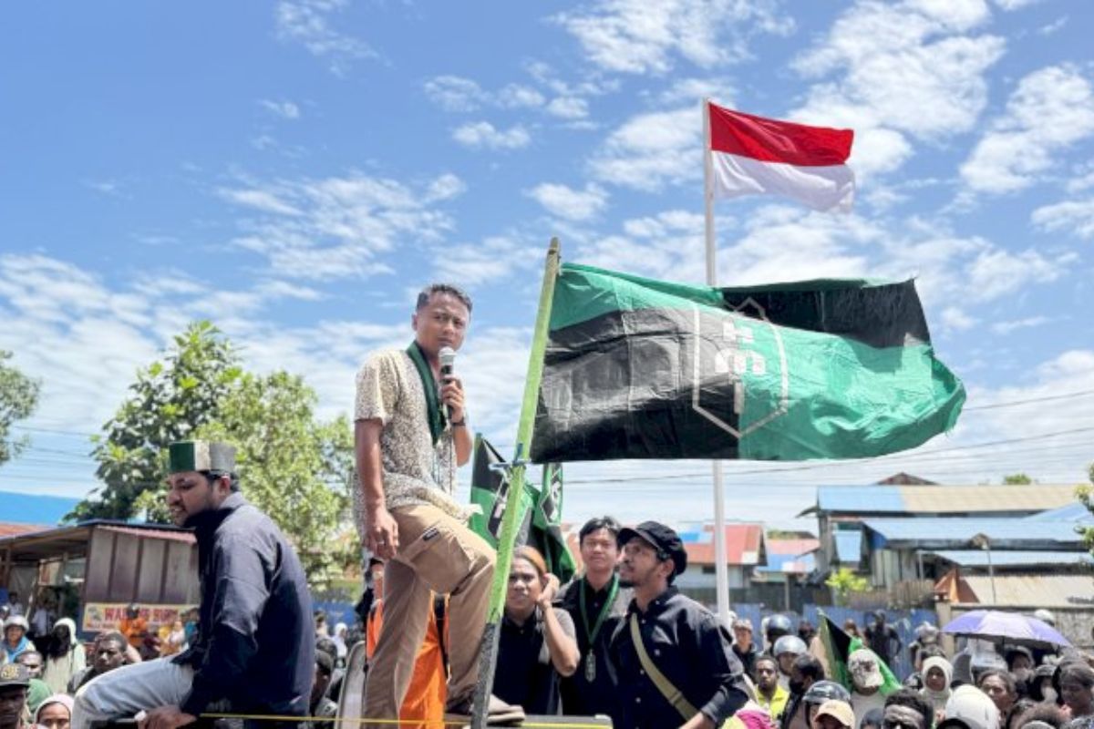 HMI Pimpin Demo Jilid II di Merauke, Desak Perbaikan Jaringan Internet Papua Selatan