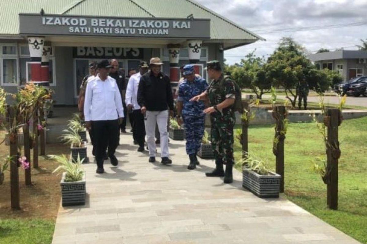 Satgas Korpasgat Kawal Kunjungan Kerja Gubernur Papua Selatan di Merauke