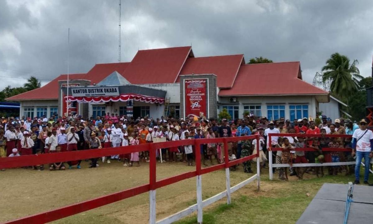 Dukung Ketahanan Pangan, Bupati dan Kapolres Merauke Serahkan Bantuan Alsintan di Distrik Okaba
