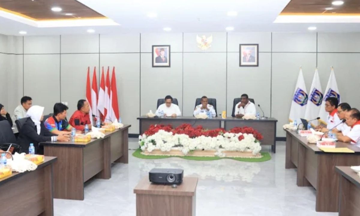 KONI Papua Selatan Temui Gubernur, Bahas Kesiapan Pra-PON dan Kepastian Anggaran di APBD Perubahan