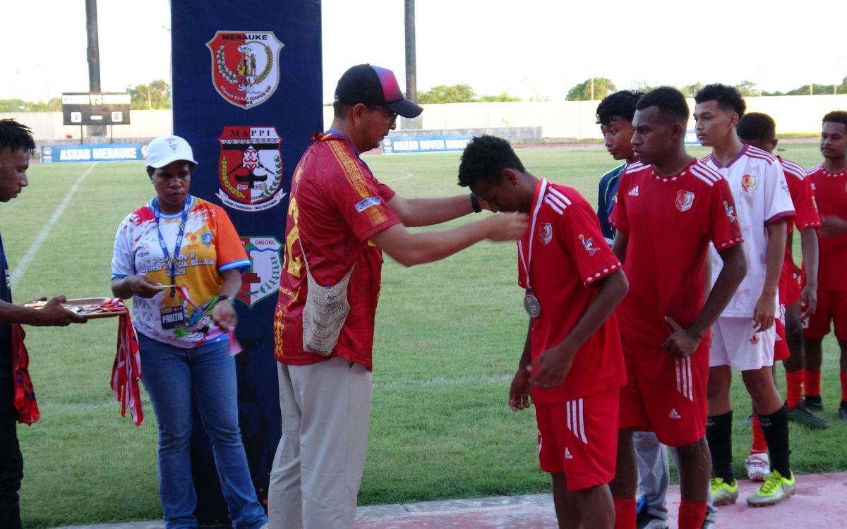 Boven Digul Juara Sepak Bola Porprov Papua Selatan 2025 Usai Tumbangkan Merauke 2–0