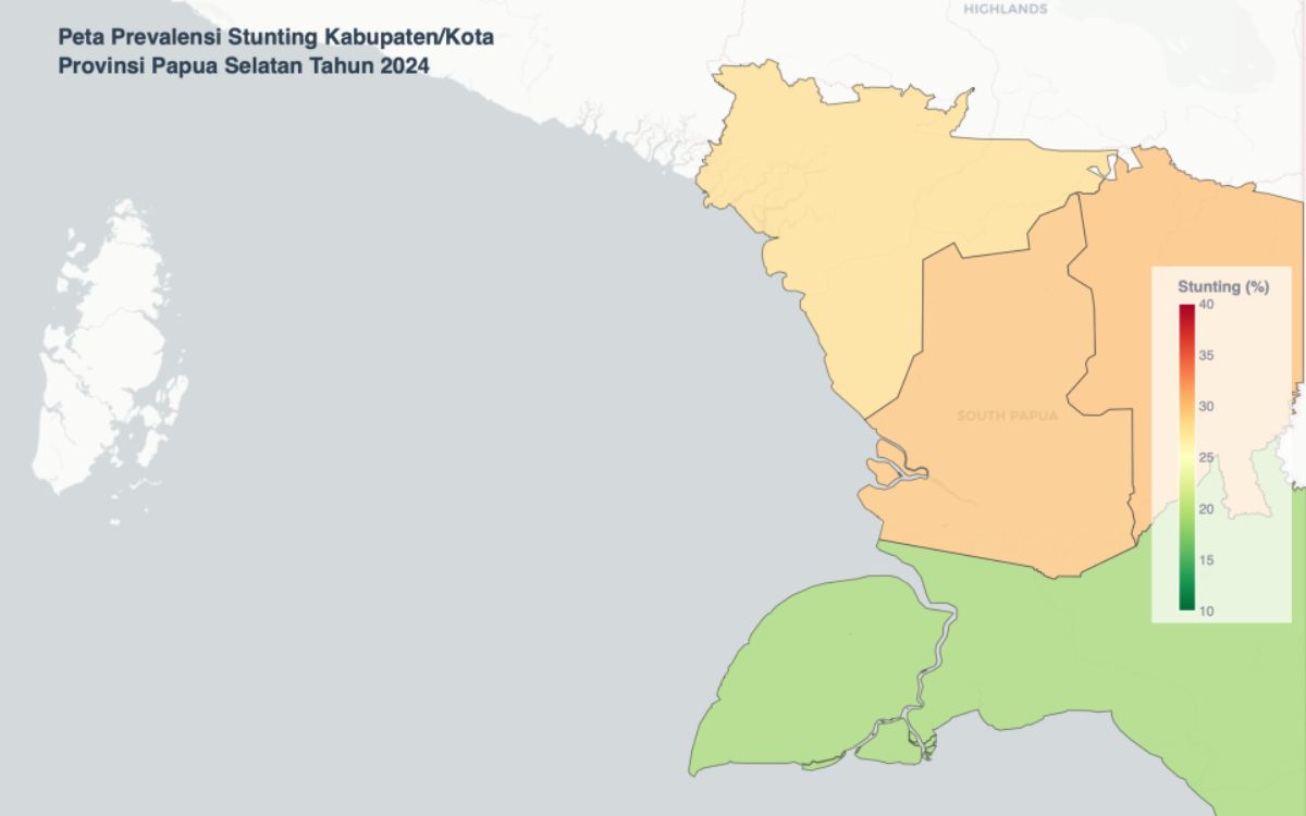 Mata Rantai Stunting Papua Selatan: Risiko Meningkat Tajam Setelah Anak Berusia 12 Bulan
