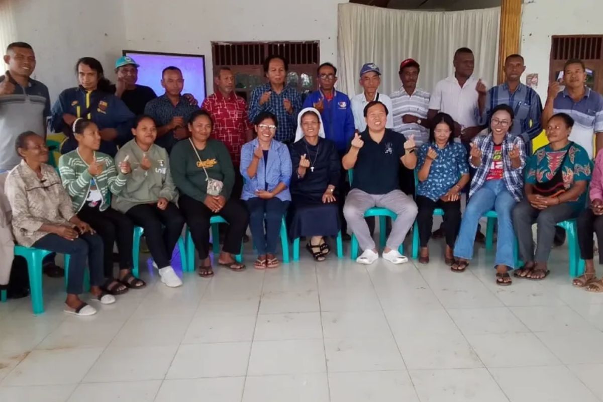 Paroki Bunda Hati Kudus Kuper Gelar Rapat Evaluasi Demi Tingkatkan Pelayanan Stasi