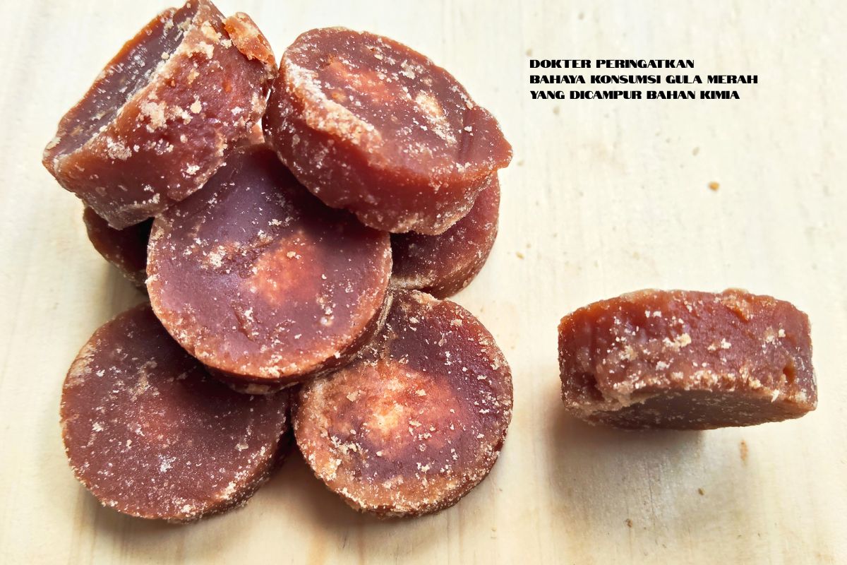 Waspada! Beredar Gula Merah Palsu Berbahan Kimia Berbahaya di Pasaran