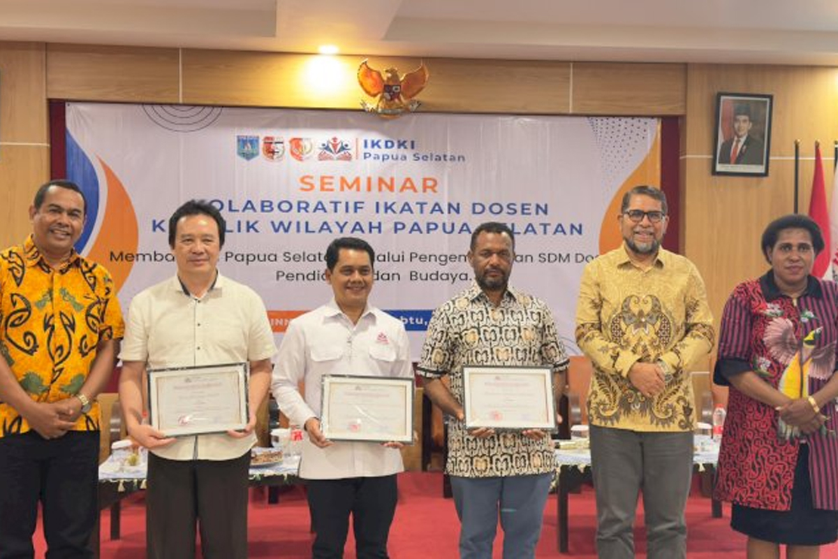 IKDKI Papua Selatan Gelar Seminar Kolaboratif Dorong SDM Dosen Berbasis Budaya