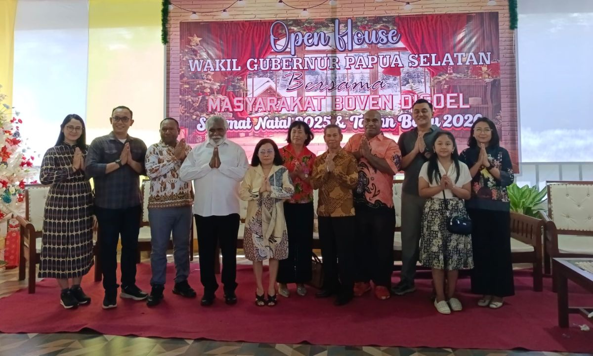 Open House Wakil Gubernur Papua Selatan Jadi Momentum Penguatan Silaturahmi Forkopimda