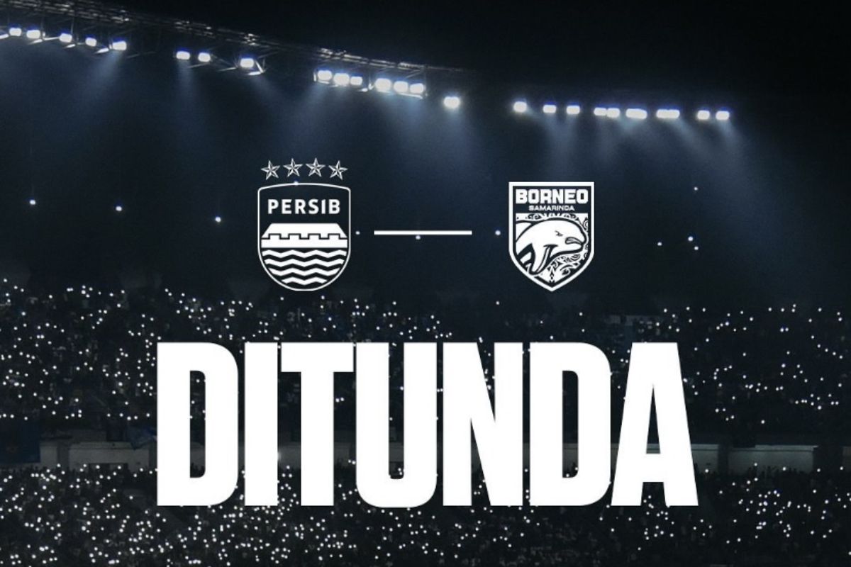 Persib vs Borneo FC Resmi Ditunda, Tiket Bobotoh Tetap Berlaku