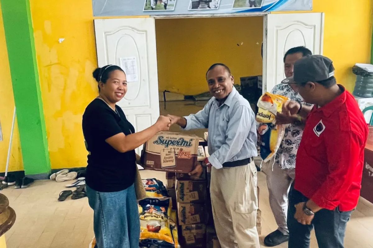 DPRP Papua Selatan Akan Bahas Penanganan Banjir Mappi Usai Kunjungi Posko Darurat