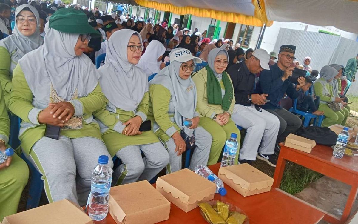 Kirab Santri Nasional di Tanah Miring Bukti Kekompakan Muslimat NU Papua Selatan