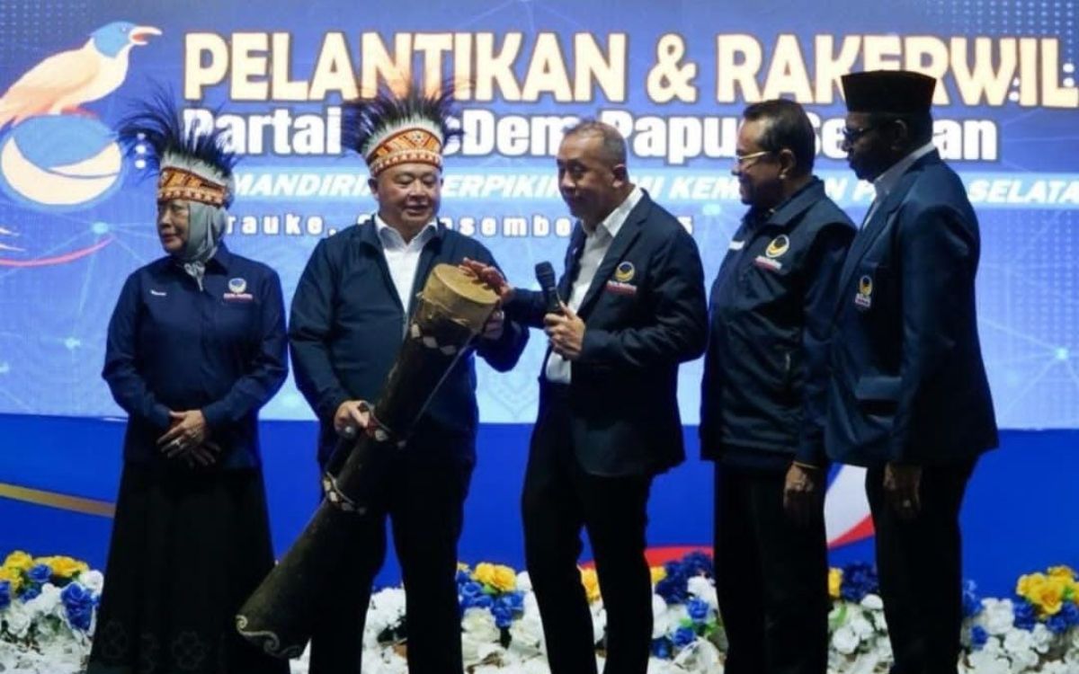 Kepemimpinan Baru Partai NasDem Papua Selatan: Yoseph Gebze Resmi Nahkodai DPW 2025–2029