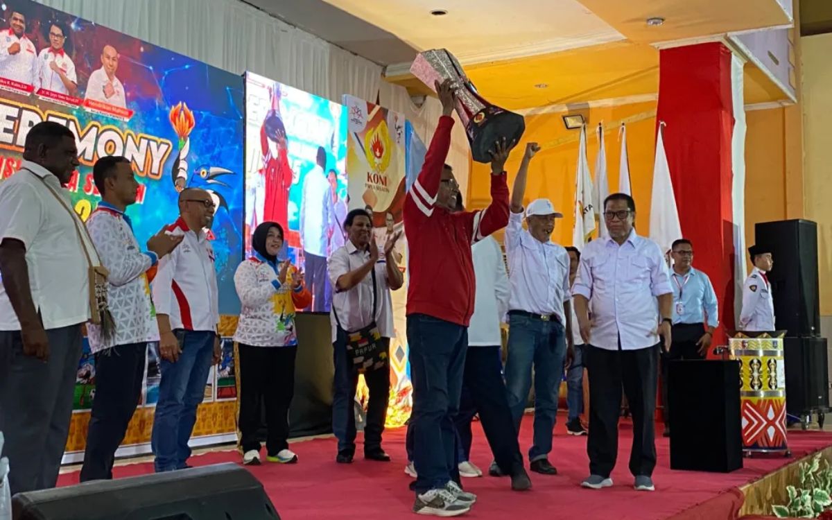 Porprov Papua Selatan 2025 Usai, Gubernur Safanpo Tekankan Penyelesaian Administrasi dan Evaluasi