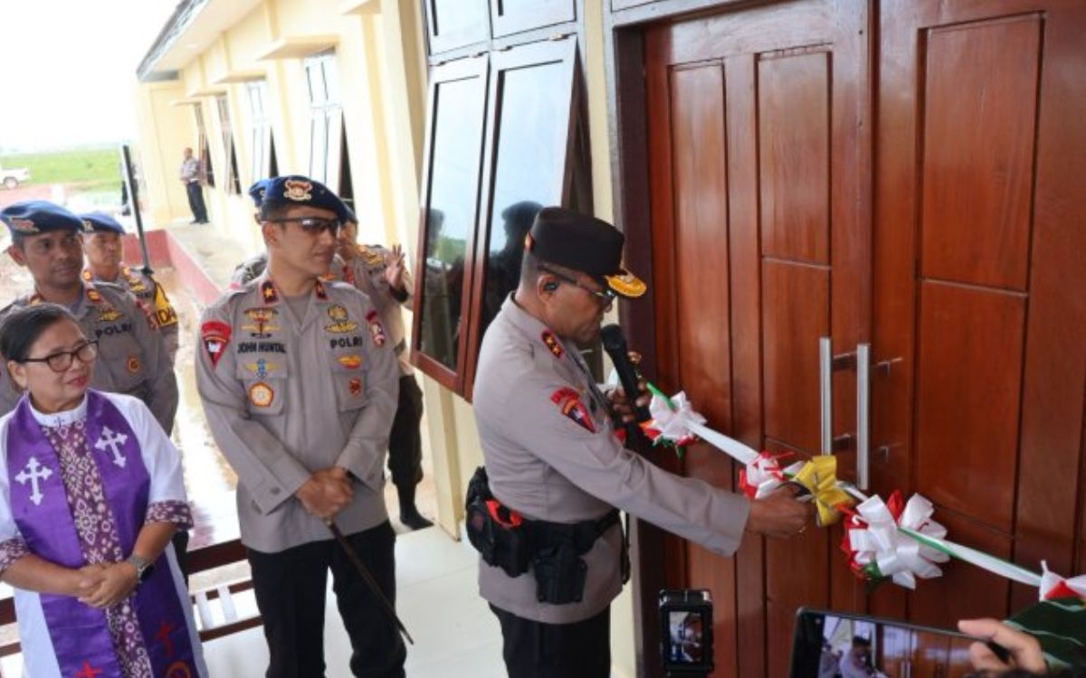 Perkuat Operasional di Papua Selatan, Kapolda Resmikan Barak Siaga dan Rusun Brimob Merauke