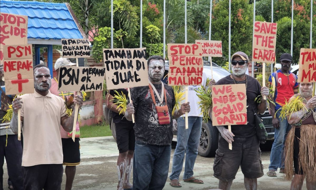 Jeritan dari Merauke: Masyarakat Adat Tolak PSN yang Mengancam Hutan dan Martabat