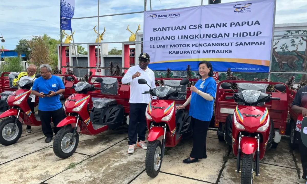 Lewat Sahabat Bersih, Bank Papua Dukung Lingkungan Bersih di Bumi Animha