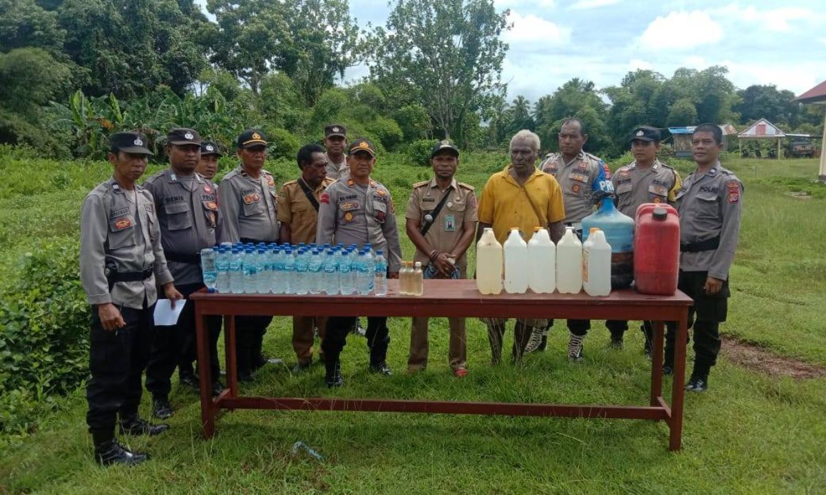 Razia Sopi di Kampung Mandekman, Polisi Hentikan Produksi Miras Tradisional