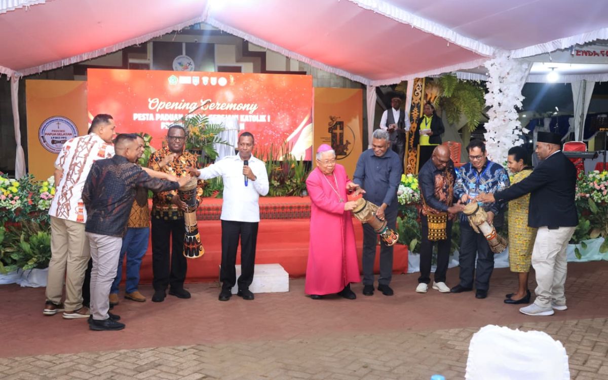 PESPARANI I Papua Selatan Jadi Momen Persaudaraan dan Iman Umat Katolik
