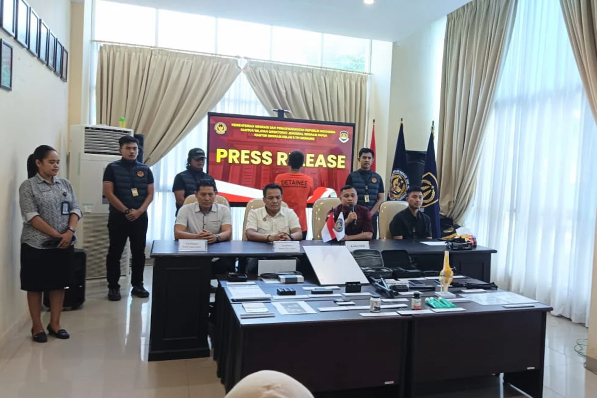 WNA Asal Cina Diamankan Imigrasi Merauke, Diduga Lecehkan Warga Asmat