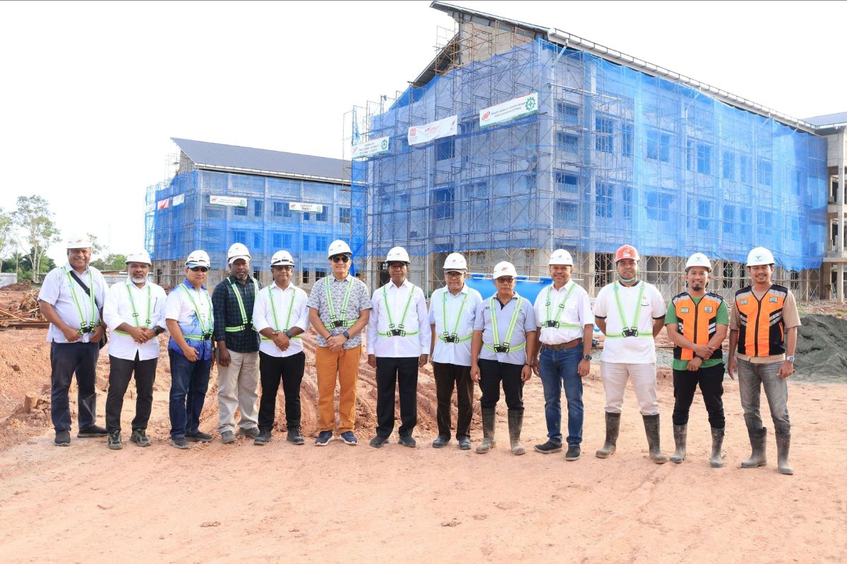 Progress Pembangunan Kantor Pemerintahan Papua Selatan Capai 40 Persen