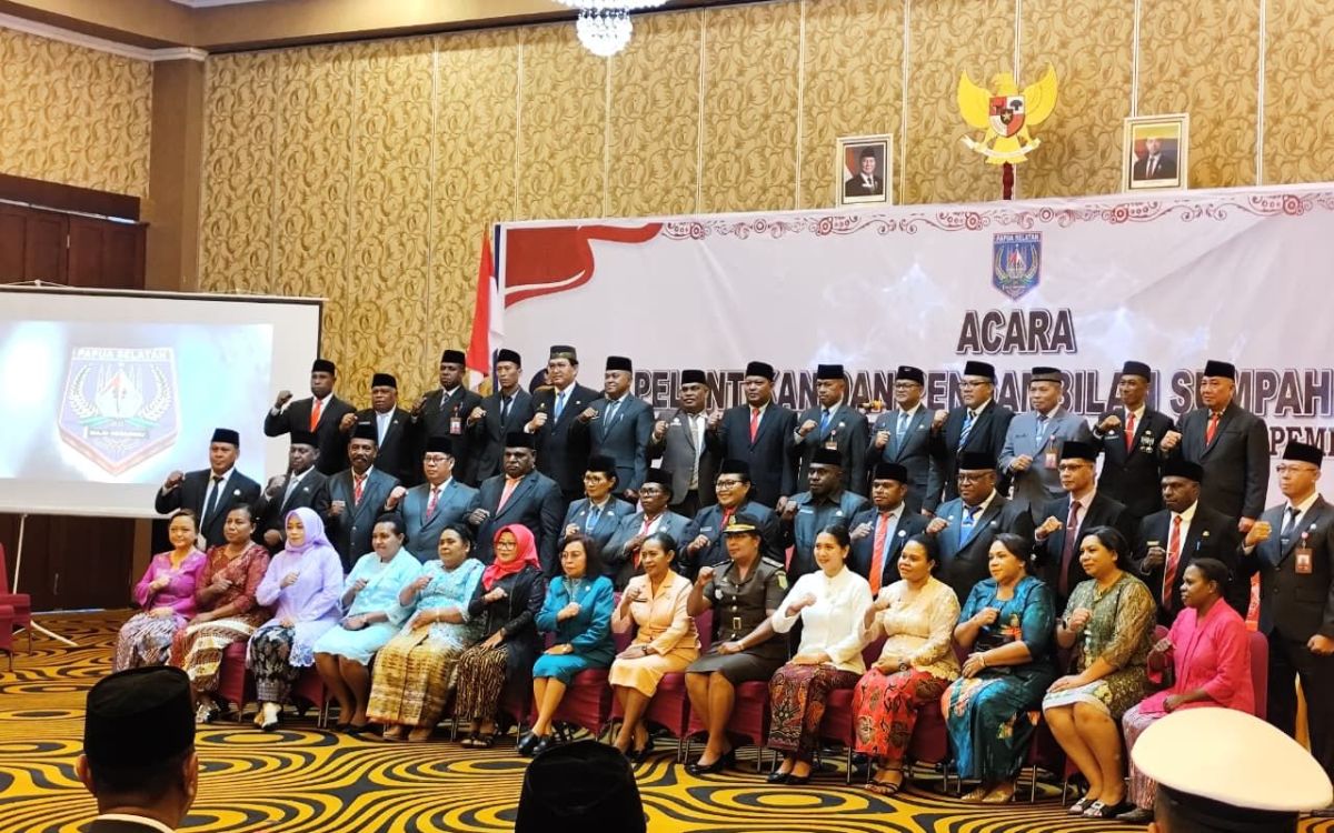 Pelantikan Pejabat Papua Selatan: Gubernur Tegaskan Jabatan Adalah Amanah