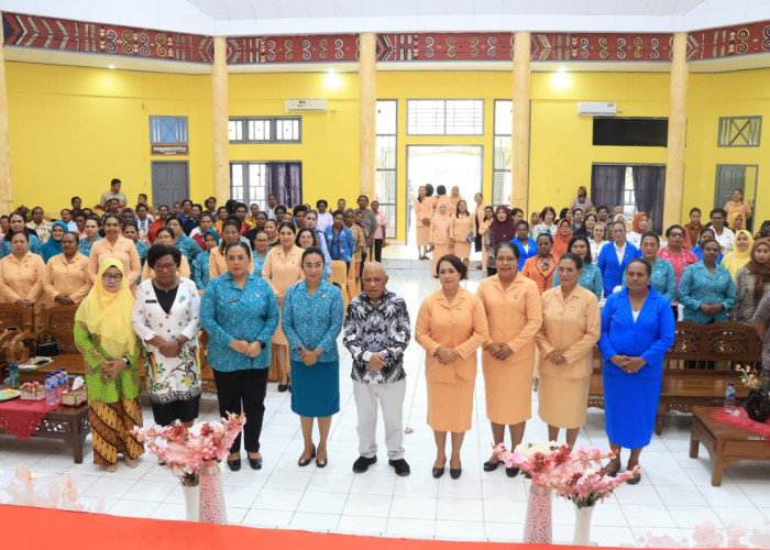 Perempuan Papua Selatan Didorong Jadi Agen Perubahan oleh Ketua TP-PKK