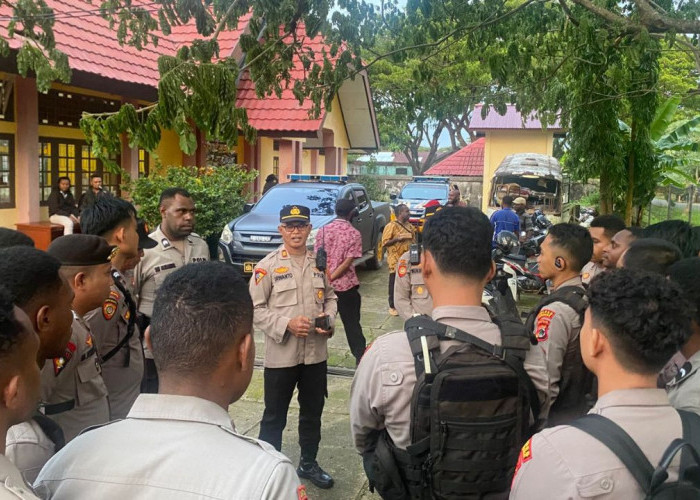 Kawal Aspirasi Naker OAP, Polres Merauke Pastikan Audiensi Bersama Gubernur Berlangsung Kondusif