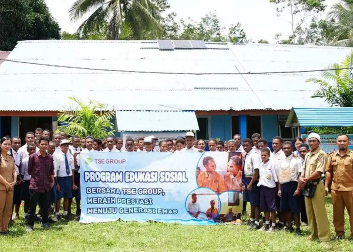 Warna Baru Pendidikan di Papua Selatan: TSE Group Hadirkan Metode Belajar Interaktif untuk Pelajar