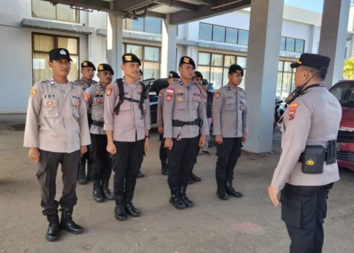 Polres Merauke Turunkan 24 Personel Amankan Pelantikan Sekda Papua Selatan