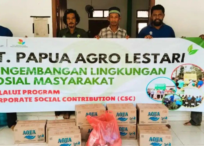 Wujud Harmoni di Papua Selatan: TSE Group Salurkan Bantuan Bahan Pokok Jelang Idul Fitri 1447 H