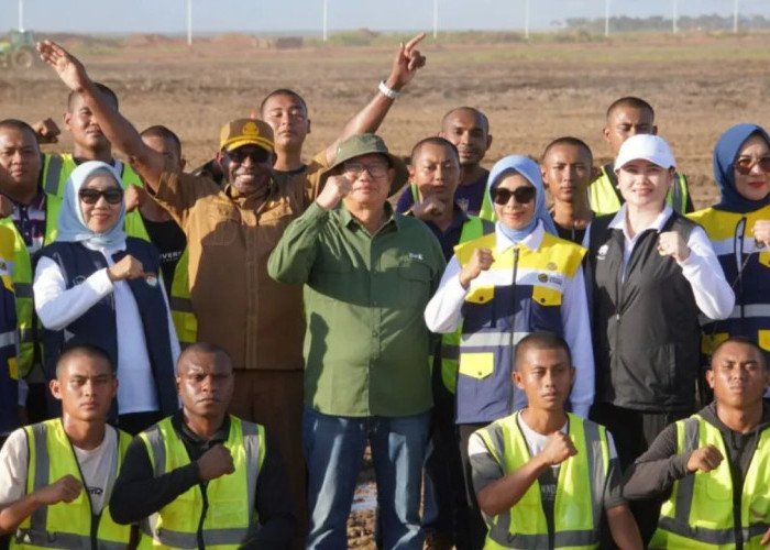 DAMPINGI SERUNI KMP! Sekda Papua Selatan Tinjau Proyek Tebu dan Pelatihan SDM di Merauke