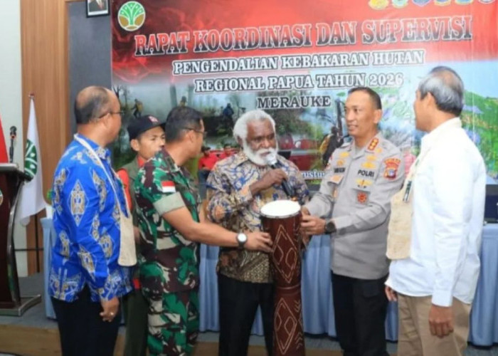 Cegah Karhutla di Papua, Wagub Paskalis Imadawa Tekankan Pentingnya Peran Masyarakat Adat