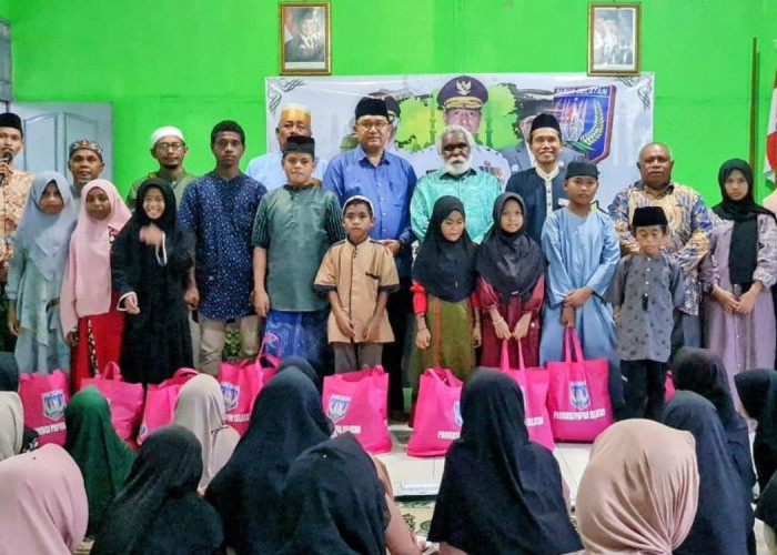 Wagub Papua Selatan Ajak Santri DDI Lampu Satu Jadikan Ramadan Ajang Perkuat Empati Sosial