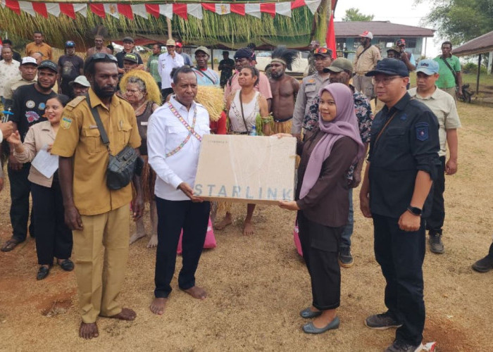 Pemprov Papua Selatan Sediakan 34 VSAT Starlink untuk Perkuat Akses Internet Sekolah di Wilayah 3T