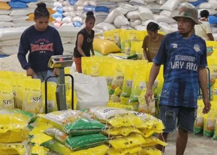 Bulog Papua Siapkan 4.100 Ton Beras: Komitmen Jaga Ketahanan Pangan di Tengah Tantangan Geografis