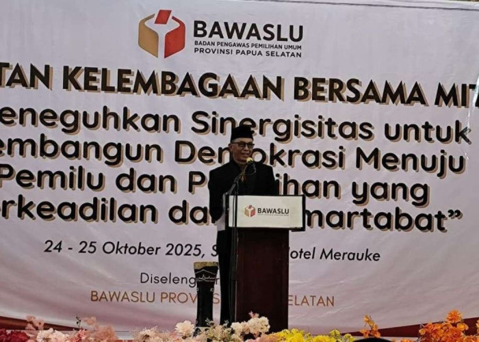Bawaslu Papua Selatan Teguhkan Komitmen Pengawasan Pemilu yang Bermartabat