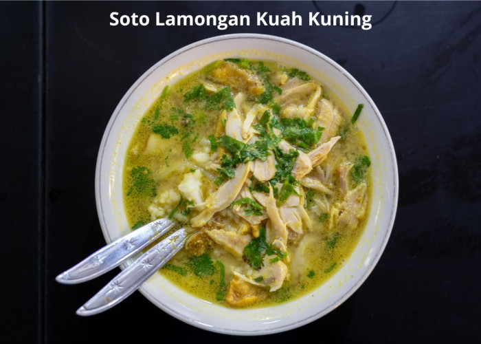 Rahasia Soto Lamongan Asli Jawa Timur dengan Koya yang Bikin Nagih