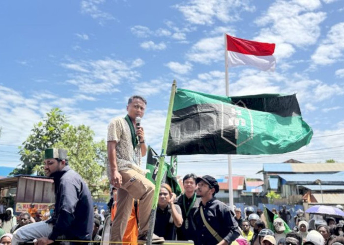 HMI Pimpin Demo Jilid II di Merauke, Desak Perbaikan Jaringan Internet Papua Selatan