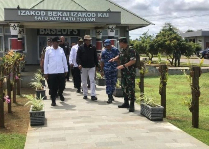 Satgas Korpasgat Kawal Kunjungan Kerja Gubernur Papua Selatan di Merauke